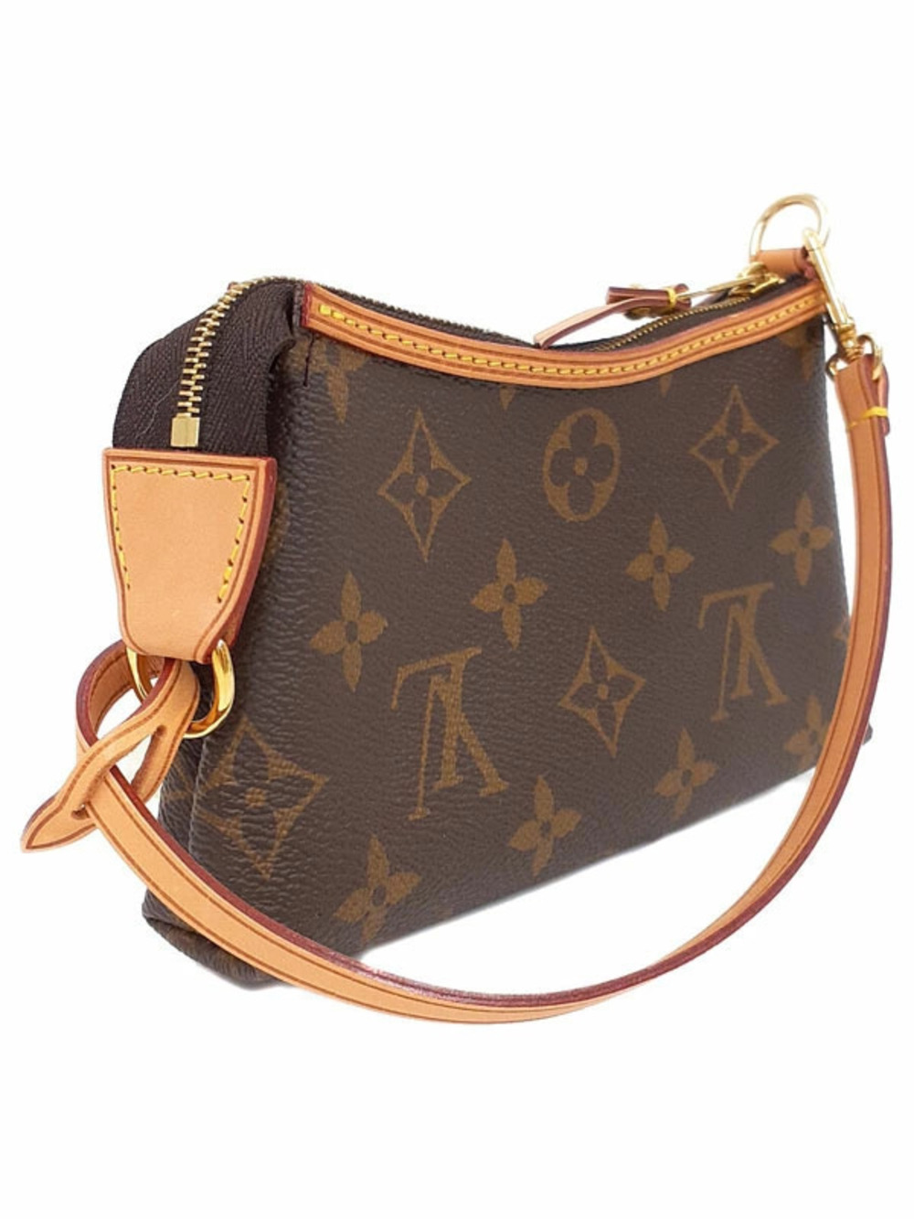 Louis Vuitton Delightful Monogram Pouch Pochette Brown